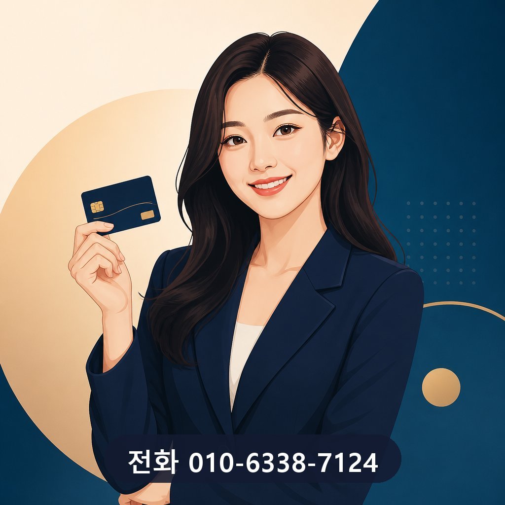 KB국민카드 카드깡 대표 이미지 · 문의 010-6338-7124